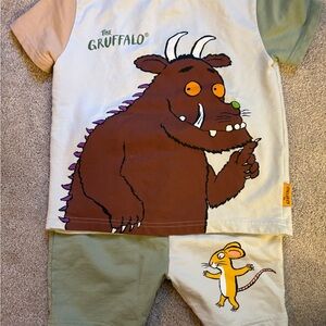 The Gruffalo Kids' T-Shirt and Shorts Set